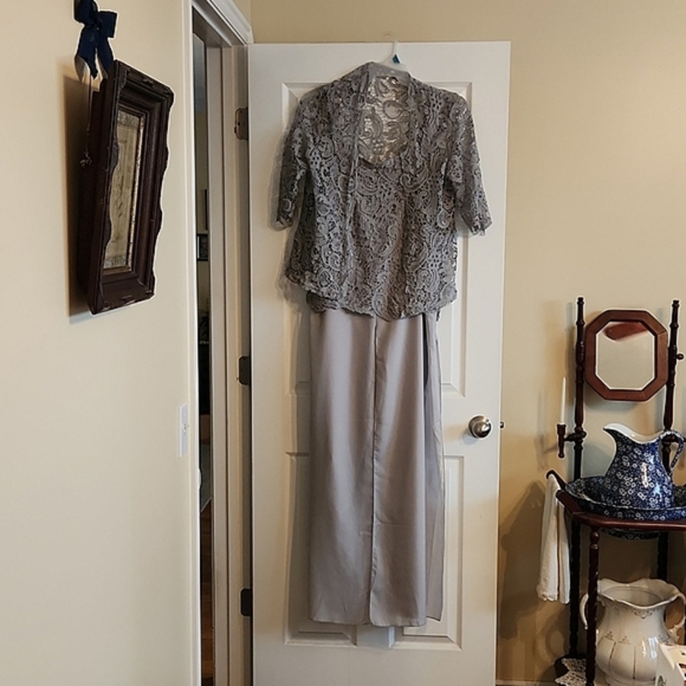 COPY - 2 pc Jumpsuit w/ Lace Jacket
